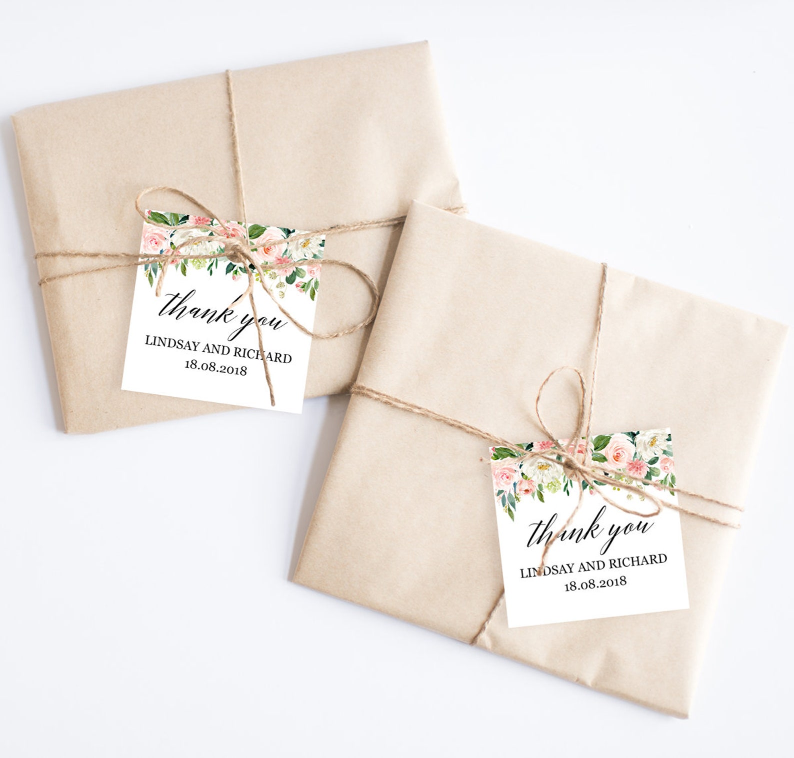 Personalized Gift Tags Template Editable PDF Favor Tags for | Etsy