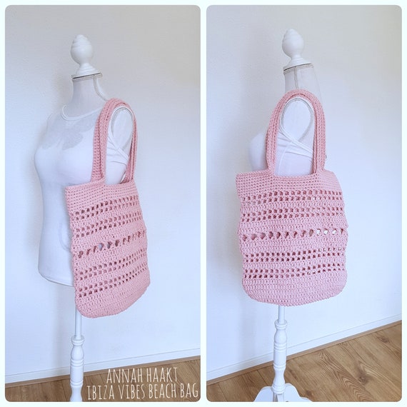 US NL Crochet Pattern Ibiza Vibes Beach Bag by Annah Haakt