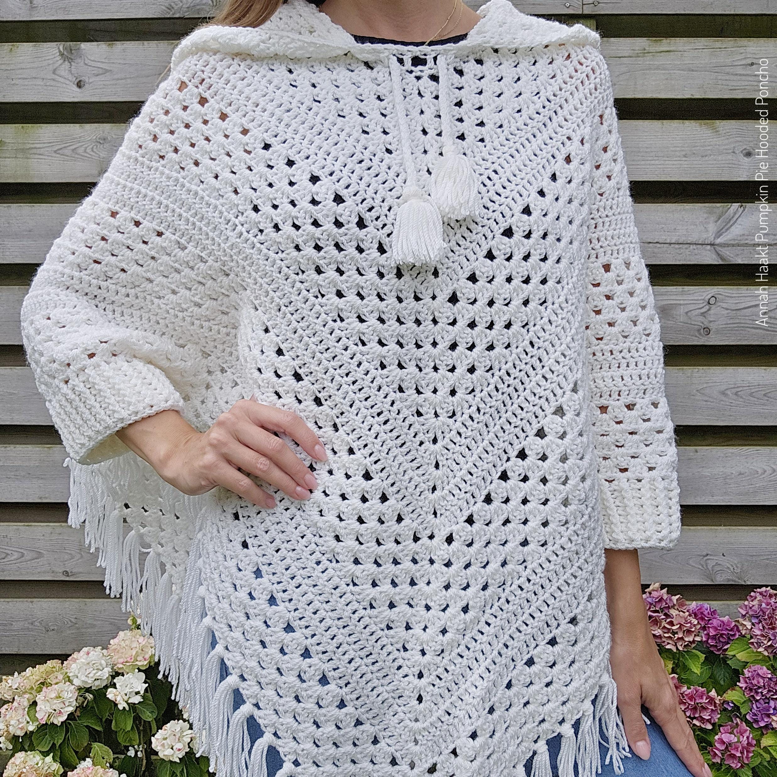 Knitted Poncho Dress - Etsy