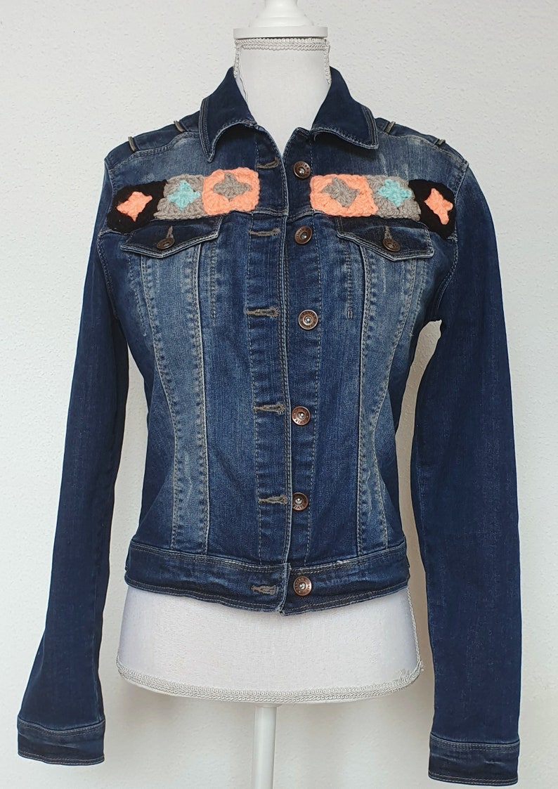 US & NL Crochet Pattern Peace Mandala Application – Pimp Your Denim ...