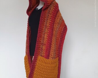 小物 Herlipto Knit Hooded Stole Hi-Lo Scrunchie Hoodie Dress with pocket | Earthy clothing