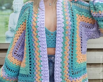 トップス psicom INDIAN SUMMER CARDIGAN / Gray トップス psicom INDIAN SUMMER CARDIGAN / Gray Women's Gray
