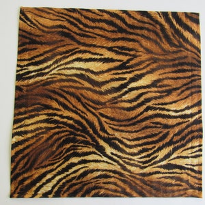 EDC Tiger Hank Everyday Carry Hank Tiger Themed Men's Handkerchief Women's Handkerchief image 6