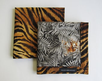 EDC Tiger Hank Everyday Carry Hank Tiger Themed Men's Handkerchief Women's Handkerchief