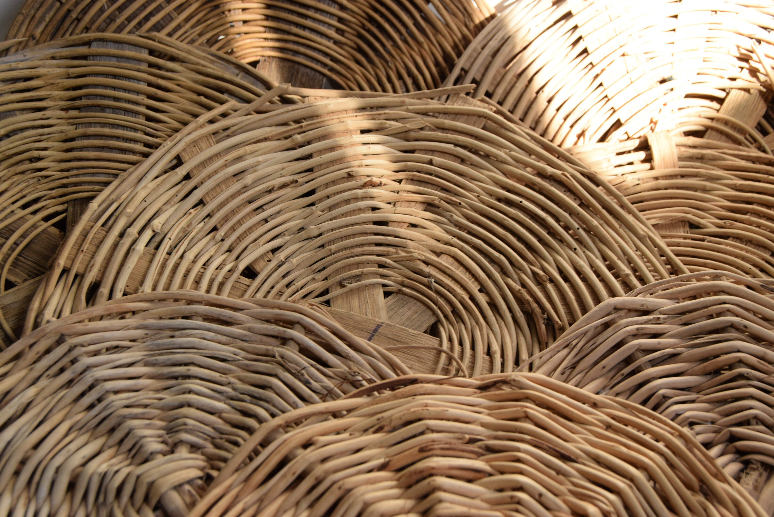 Eclisse à Fromage/Egouttoir Clisse Lait Caillé Artisanat Français Vannerie Décoration Murale en Osie