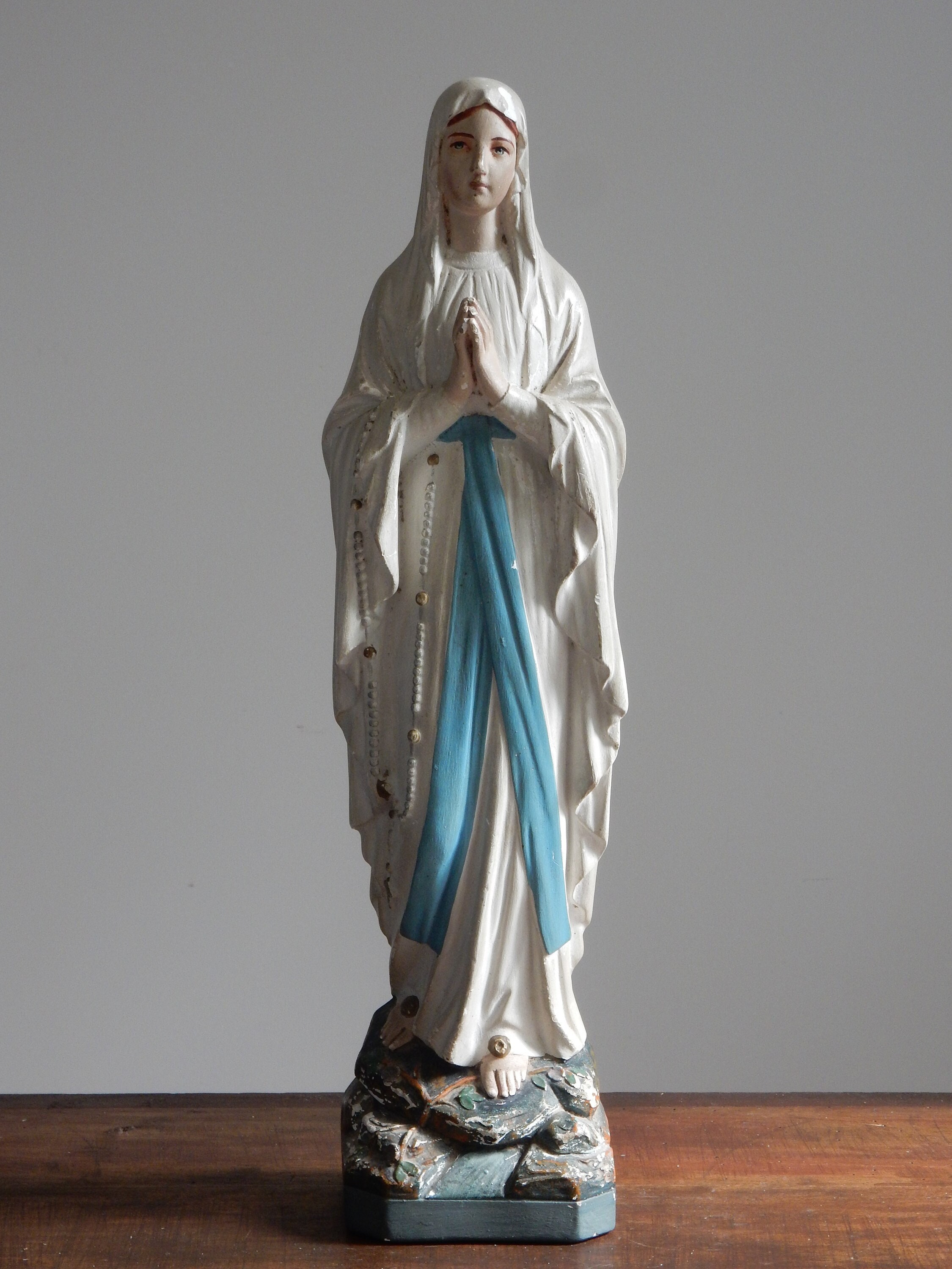 Grande Vierge Marie/statuette Française