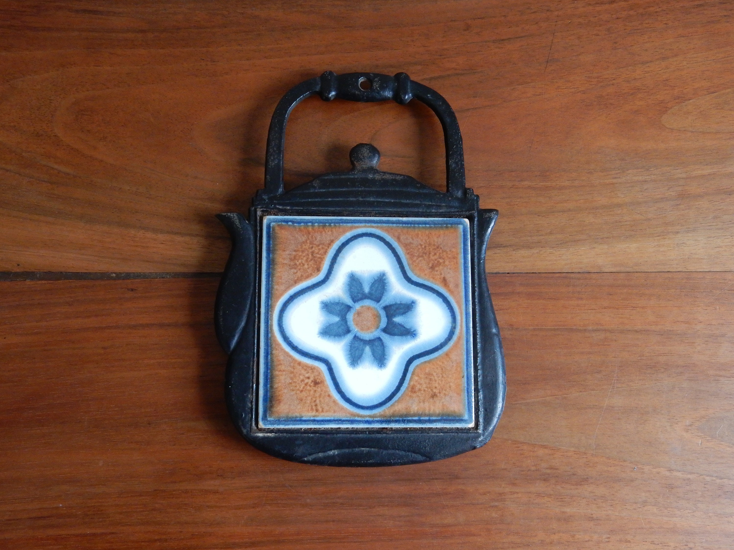 Dessous de Plat Théière en Carreau Céramique Française