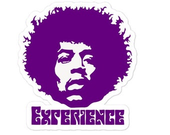 Jimi Hendrix Experience Woodstock Purple Haze Vinyl Decal Die Cut sticker