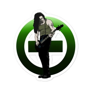 Peter Steele Typ O Negative Heavy Metal Die Cut Aufkleber Vinyl Aufkleber