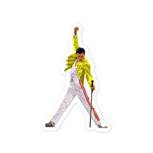 Queen Freddie Mercury Rock Heavy Metal Vinyl Decal Die cut sticker