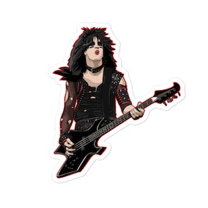 Motley Crue Nikki Sixx Heavy Metal Rock Vinyl sterben geschnitten Aufkleber Aufkleber Aufkleber
