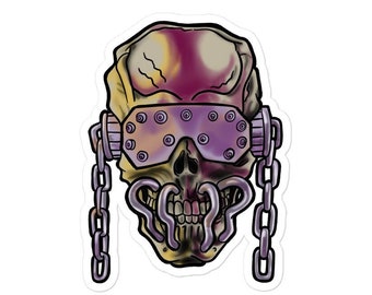 Megadeth Vic Rattlehead Heavy Metal Thrash Mascot Vinyl Die cut Decal sticker