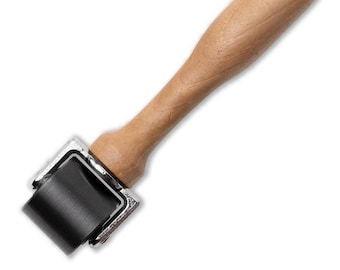 Leather Press Edge Roller | 35mm | Leather Roller | Leather Glue Laminating Roller | Leather Craft Tools