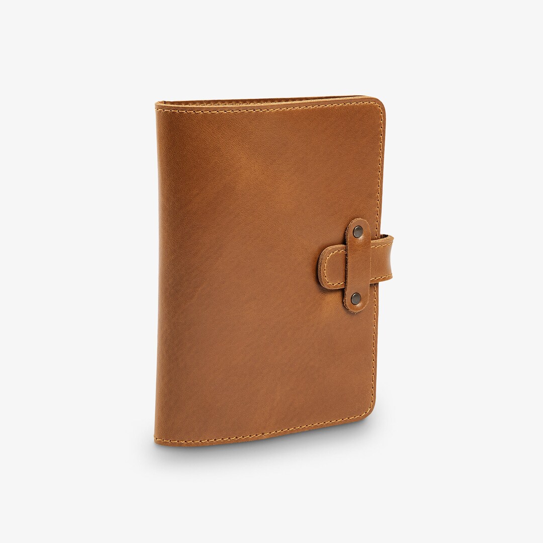 Personalized Leather Journal, Refillable Custom Notebook Cover, Travel ...
