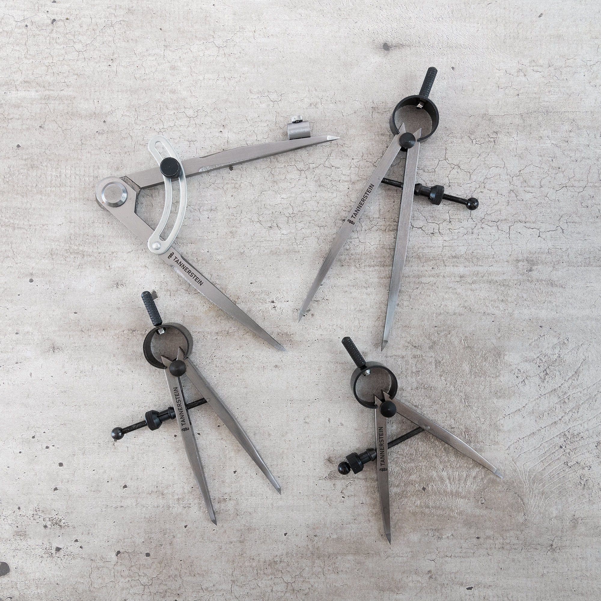 Garden Wing Divider Adjustable Lockable Wing Divider Leather Compass