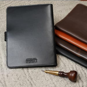 Personalized Leather Journal, Custom Refillable Rustic Notebook, Leather Gift, Leather Diary, Traveler's Notebook Cover, DuPage afbeelding 9