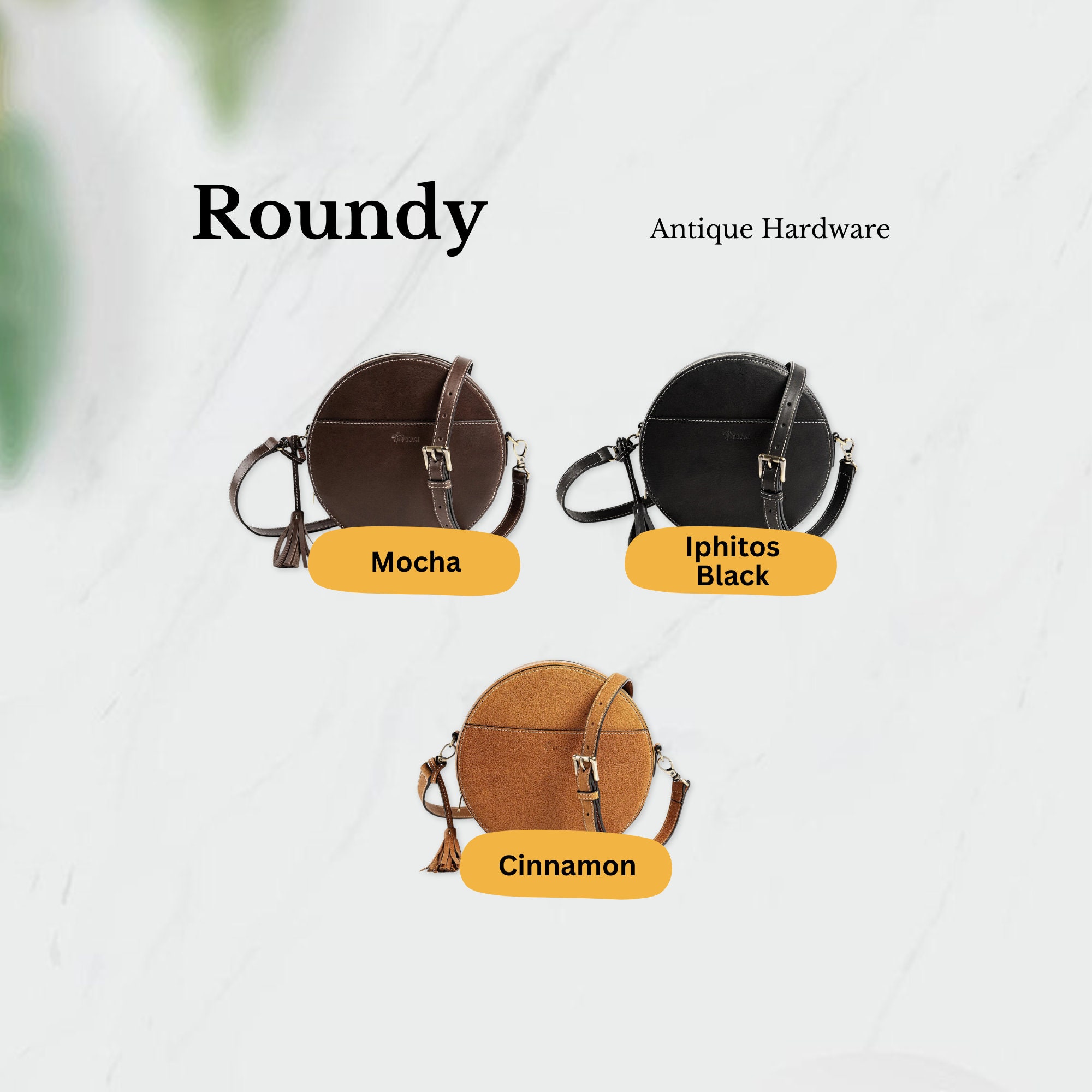 Rich I リッチアイ CIRCLE LEATHER BAG Rich I / CIRCLE [LEATHER BAG] | AVET