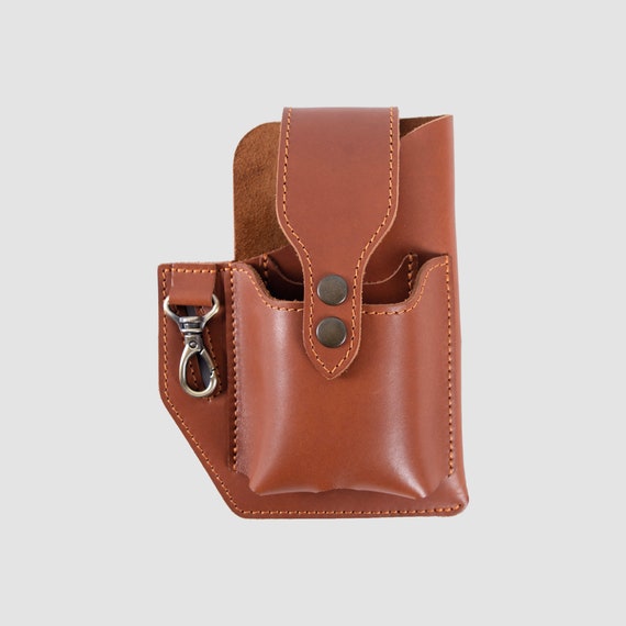 Borsa Tracolla Telefono Custodia Cellulare In Pelle Da Cintura - Foto 11