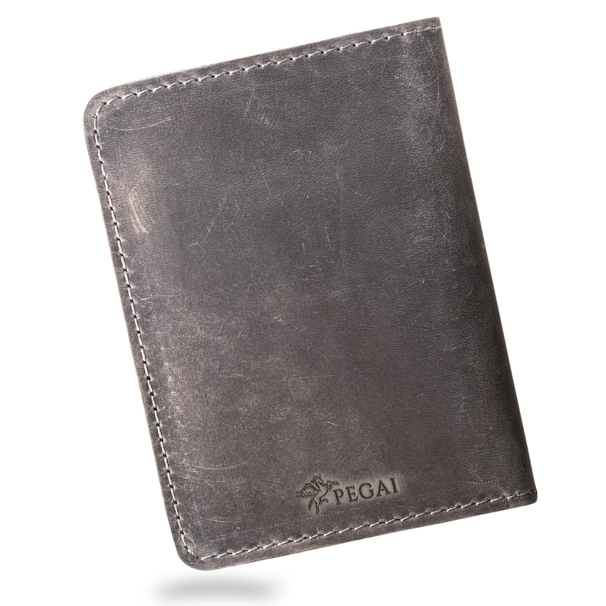 PERSONALIZED Leather Travel Wallet Distressed Leather Passport - Etsy