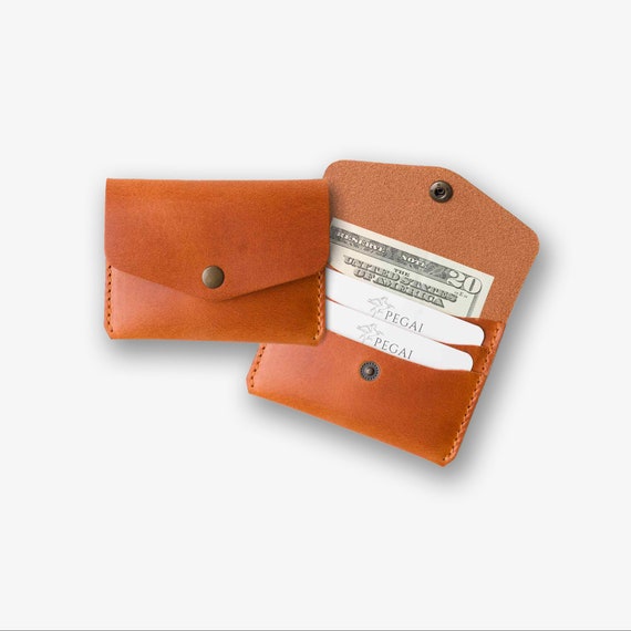 PERSONALIZED Leather Card Holder for Women/ Women's Credit 