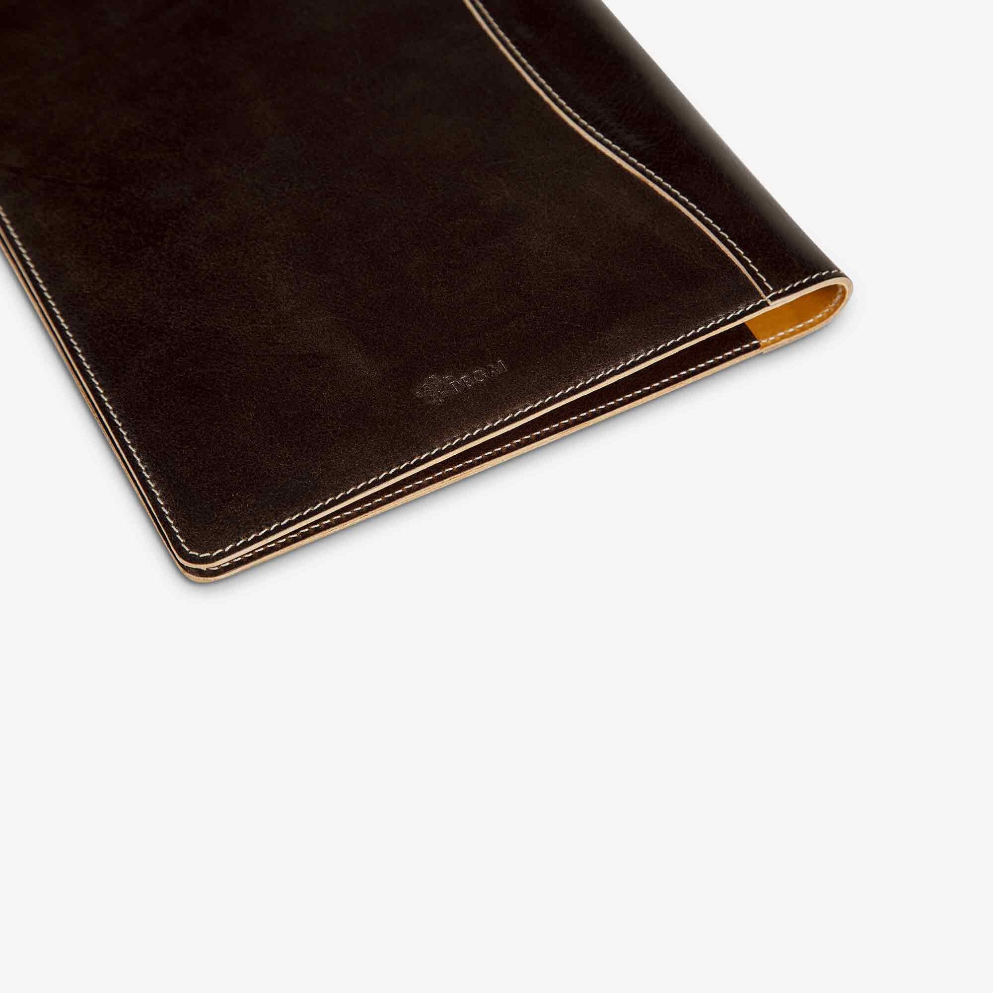 Handmade Leather Portfolio PEGAI Italian Leather Padfolio Etsy