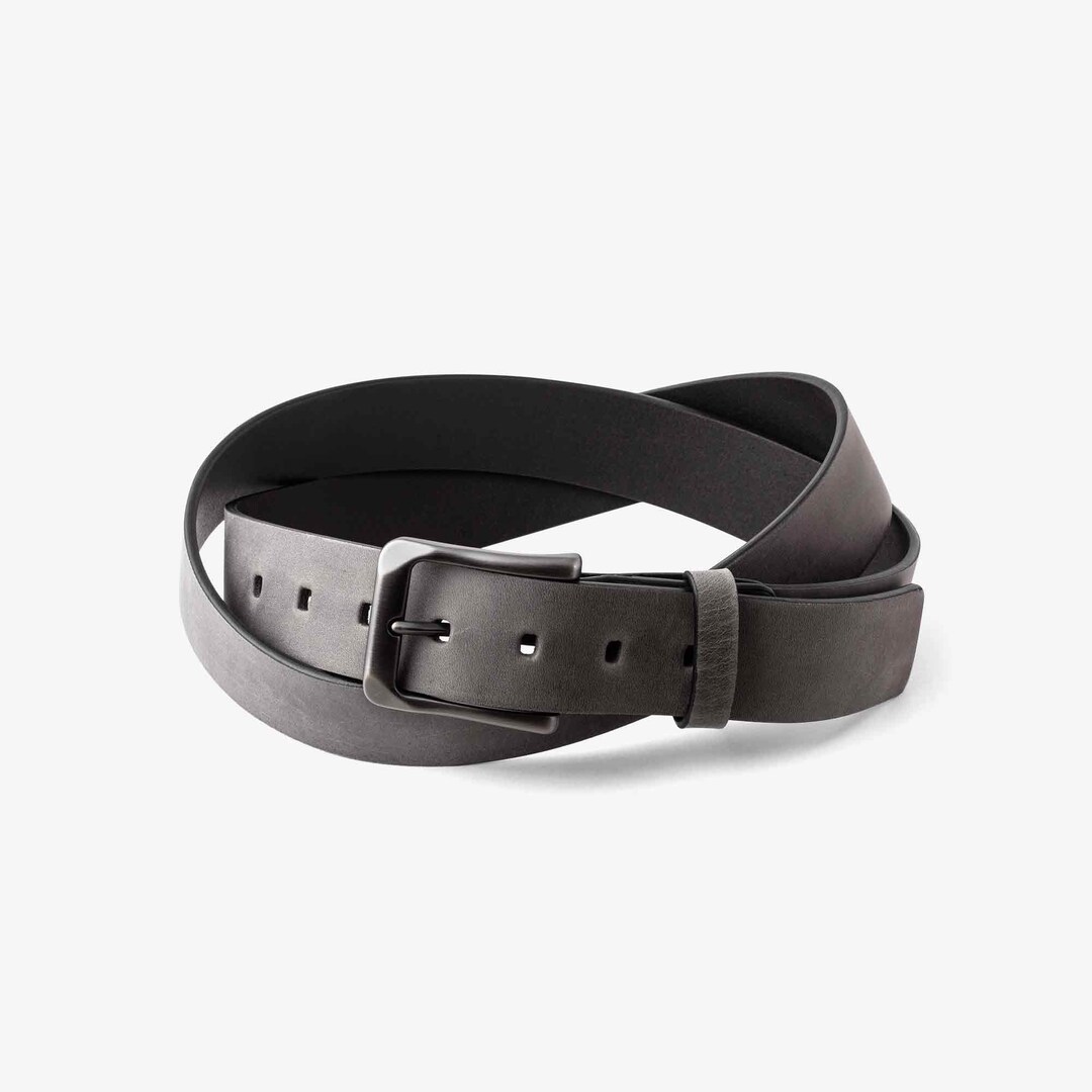Gray Monogram Belt LOUIS VUITTON LV Initiales Monogram Eclipse Canvas  main image 4