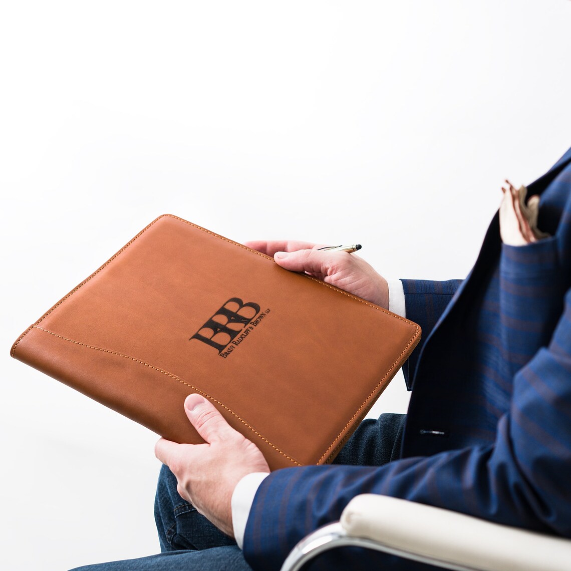 PERSONALIZED Leather Padfolio Gift For Men Laser Engraved Etsy