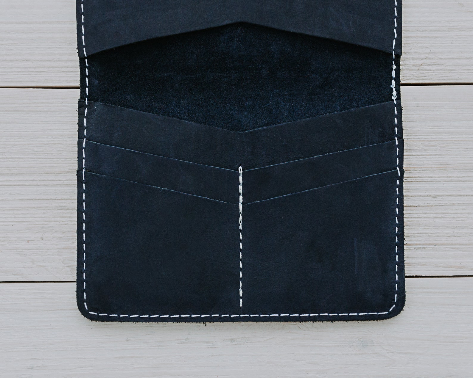 MONOGRAMMED Leather Travel Wallet Personalized Passport Cover Etsy