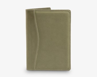 Personalized Junior Leather Padfolio, Legal Pad Holder/Organizer, Portfolio for Men & Women, Corporate Gift Ideas | Eriksen Aqua