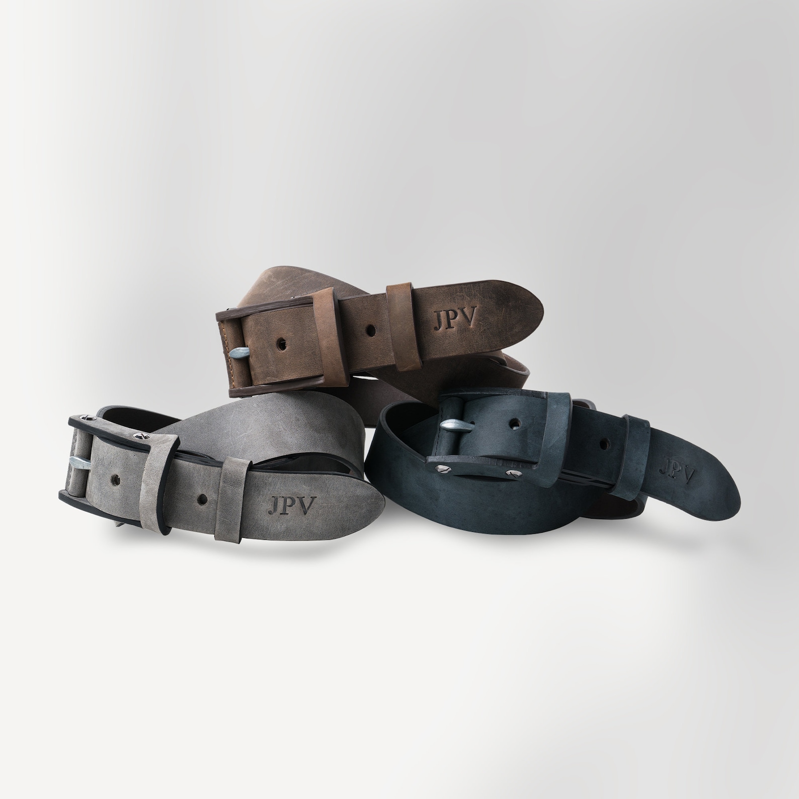 personalized leather belt