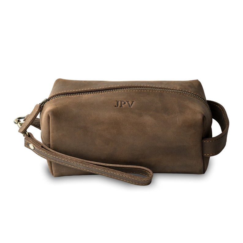 monogrammed dopp kit mens
