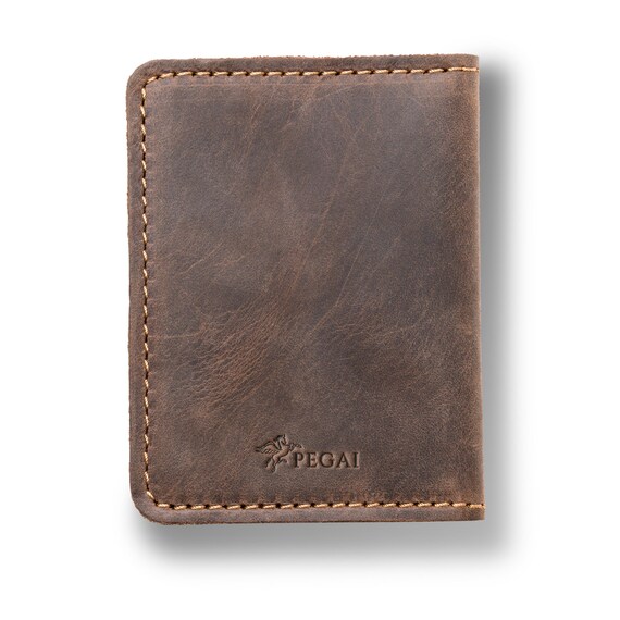 Personalized Leather Wallet, Personalized Slim Credit Card