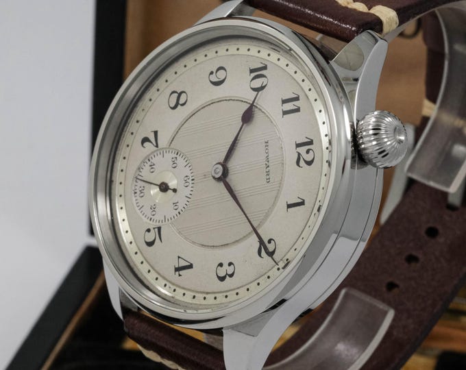 1900 Rugat Watch Howard Watch USA Early 1900s Marriage Men's Watch Mechanical Movement ...