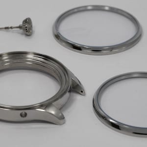 Stainless steel case for marriage watch will fit Omega Cal 38.5 movement