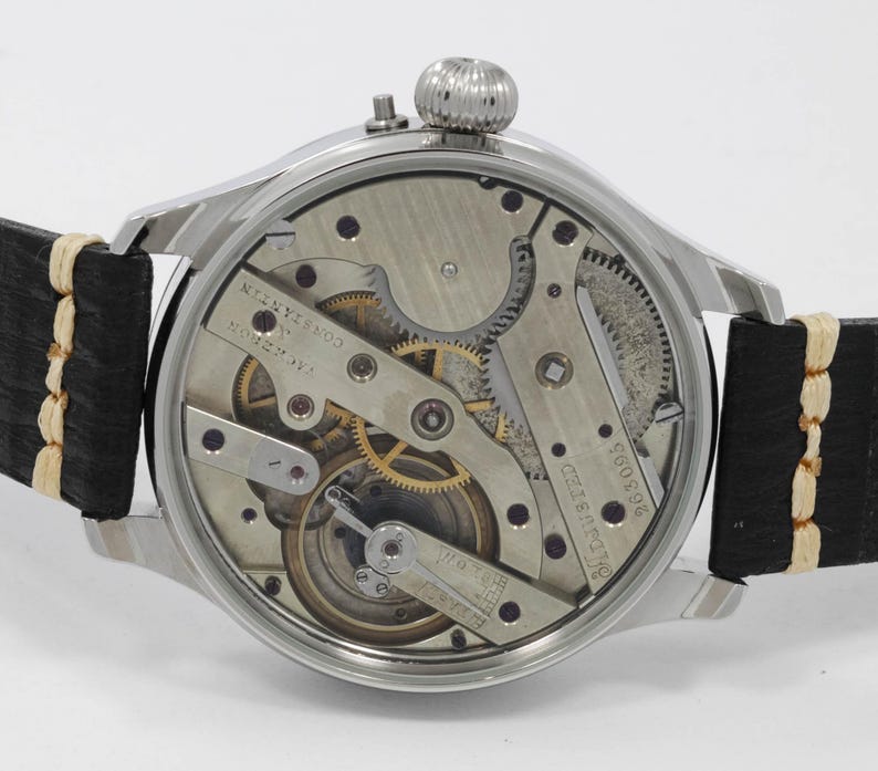 Geweldig herenhuwelijkshorloge met uurwerk Vacheron Constantin uit 1901 afbeelding 7