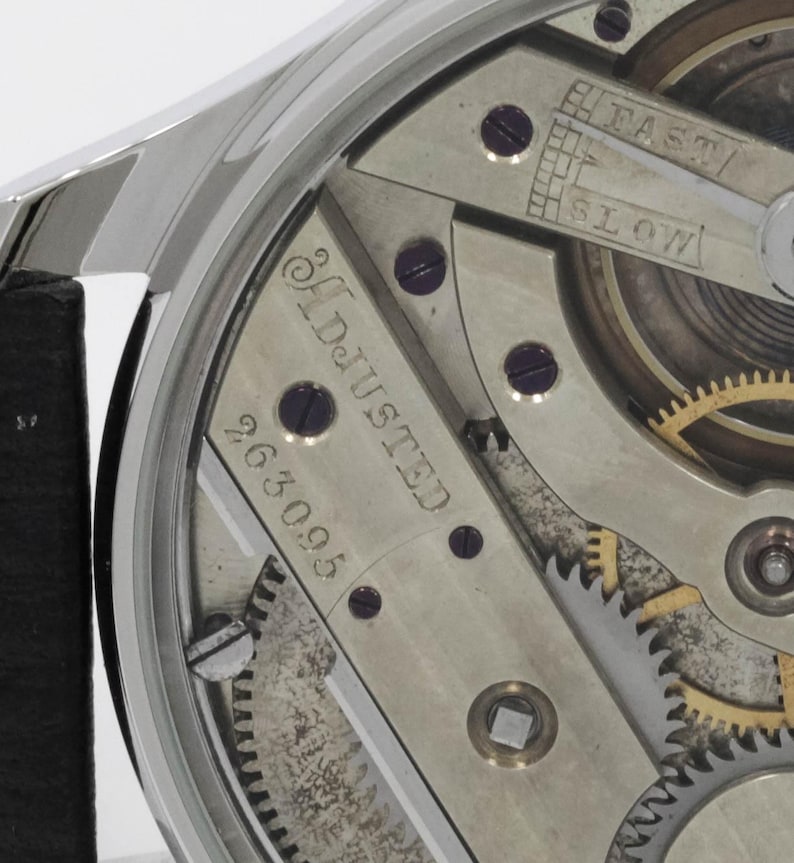 Geweldig herenhuwelijkshorloge met uurwerk Vacheron Constantin uit 1901 afbeelding 9