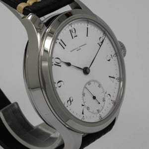 Geweldig herenhuwelijkshorloge met uurwerk Vacheron Constantin uit 1901 afbeelding 3