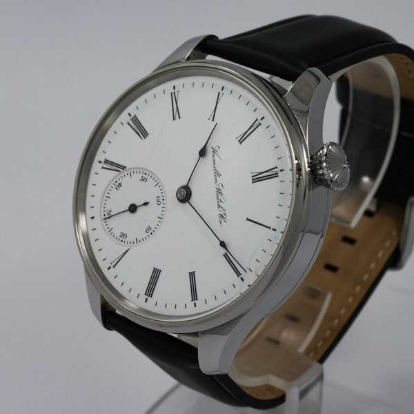 Hamilton Cal 974 marriage men's watch Mechanical Movement, Metal Dial, Steel Case, Gift for Men's