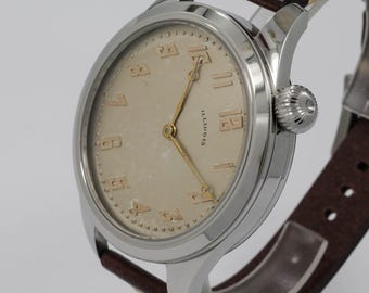 Reloj de matrimonio para hombre Illinois Watch USA de principios del siglo XX, movimiento mecánico, esfera de metal, caja de acero, regalo para hombre.