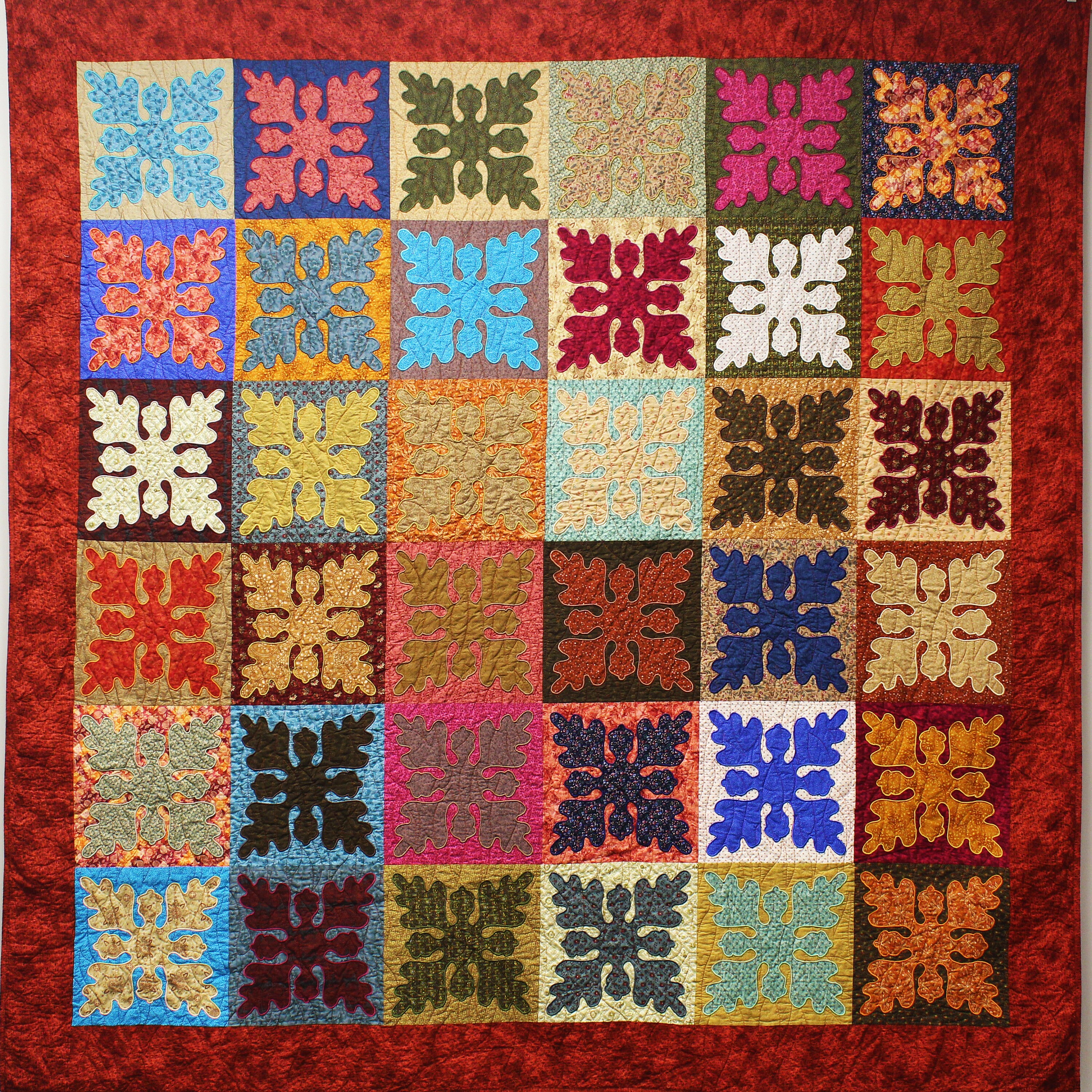 Acorn Quilt Etsy