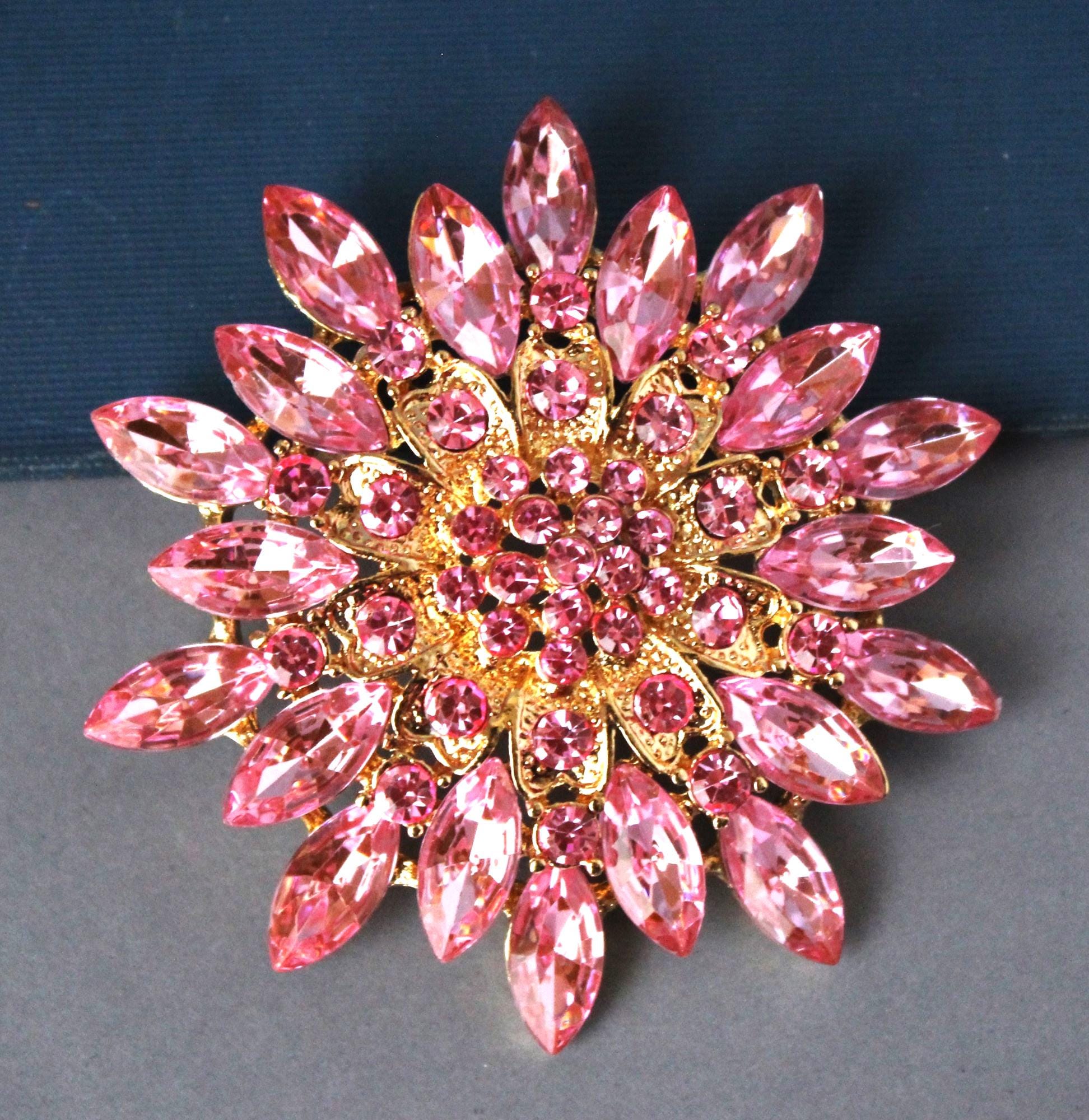 Swarovski Brooches - Etsy