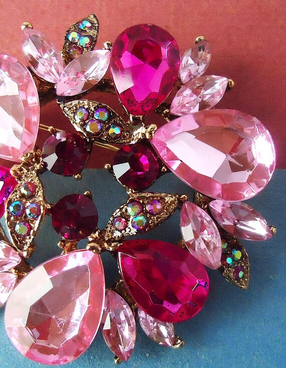 Acquista Spilla Da Sposa Con Fiore Grande, Strass, Cristallo, Diamante, PARTY, Spilla In Argento In Italia A Partire Da 3.26 - Foto 2