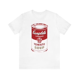 Warhol Soup Shirt - Etsy
