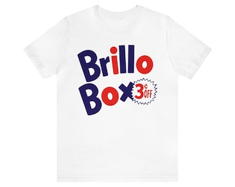Brillo Box Andy Warhol Unisex Jersey Short Sleeve Tee