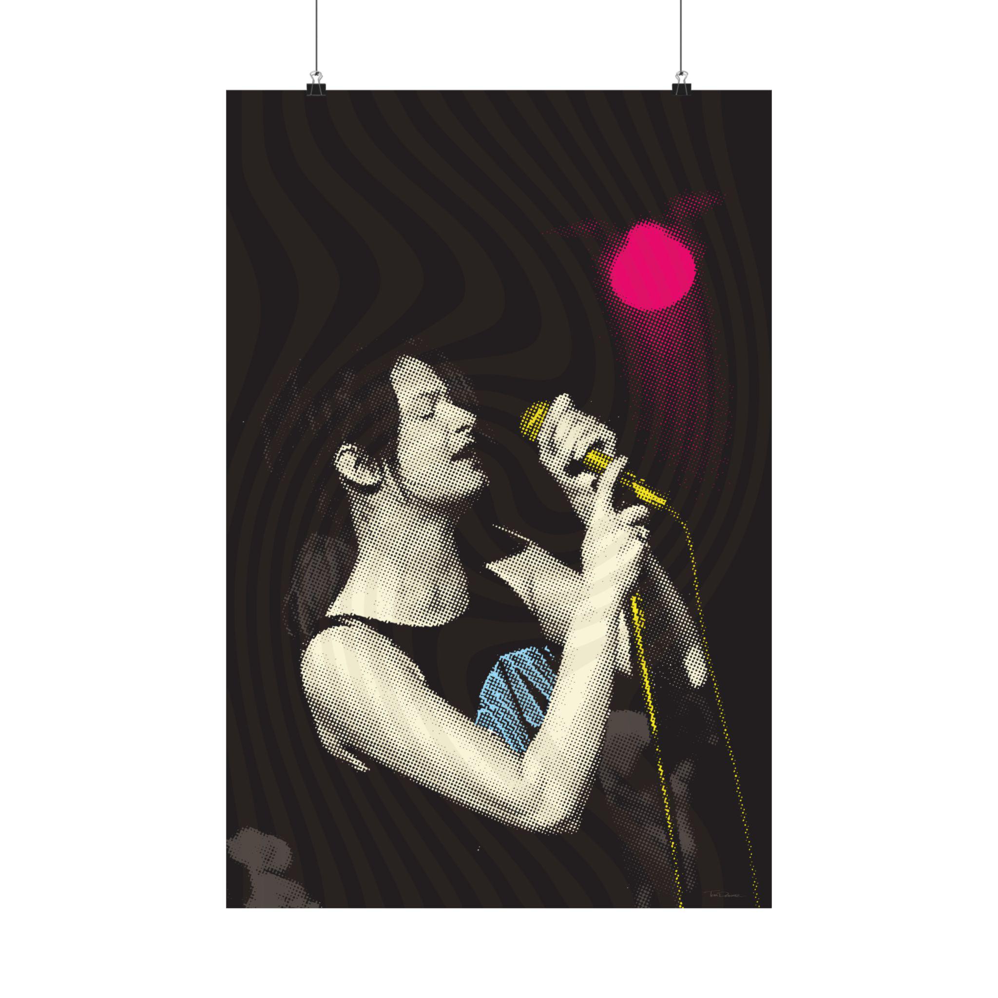 Tom Dewar Mia Zapata Poster | Matte Vertical Music Wall Art - Etsy