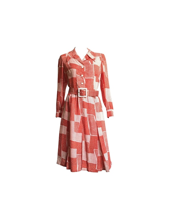 1970s Adele Simpson Dress
