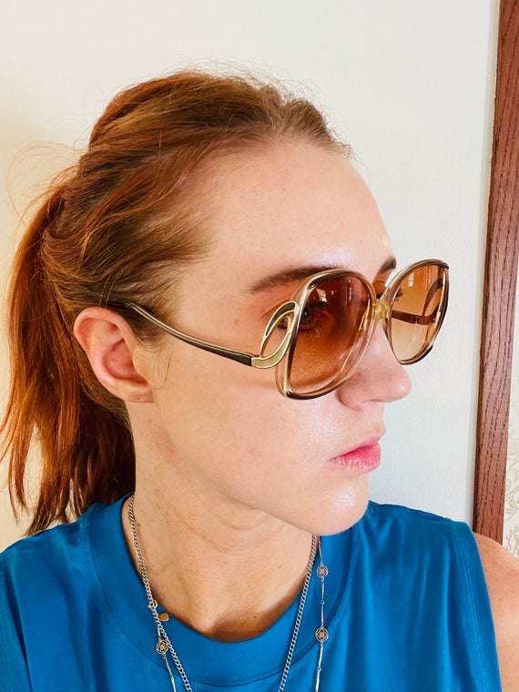 Oversized Vintage Sunglasses Gem