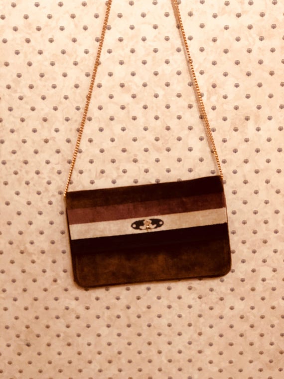 Roberta di Camerino Velvet Handbag
