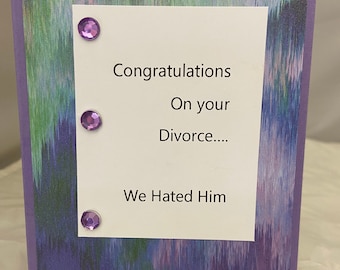 Divorce Support Card