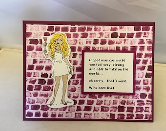 Wine Themed All Occasion Card
